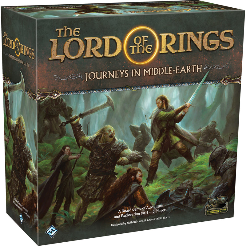 The Lord of the Rings Journeys in Middle-earth Strategy Board Game - Board Game Chiến Thuật Nhập Vai Fantasy Flight Games