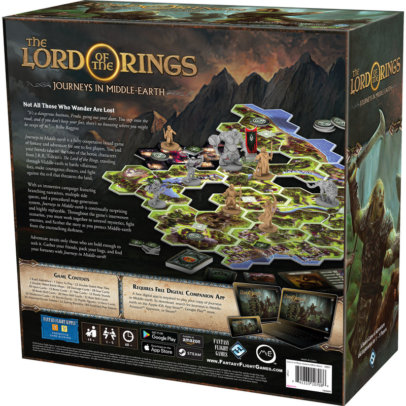 The Lord of the Rings Journeys in Middle-earth Strategy Board Game - Board Game Chiến Thuật Nhập Vai Fantasy Flight Games