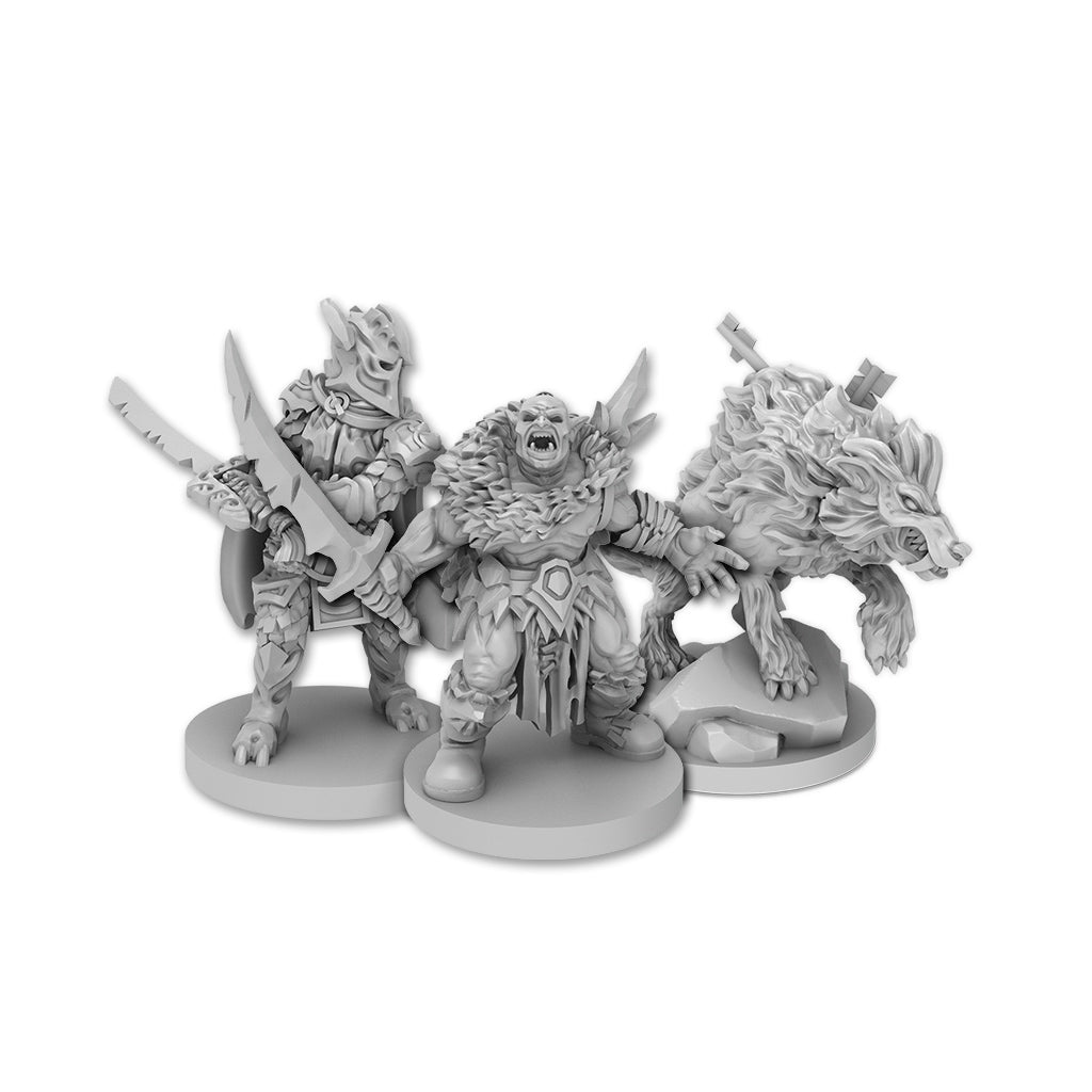 The Lord of the Rings Journeys in Middle-earth Villains of Eriador Figure Pack - Bộ mô hình mở rộng - Fantasy Flight Games