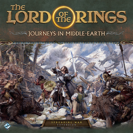 The Lord of the Rings: Journeys in Middle-earth - Spreading War Expansion - Bản Mở Rộng Board Game Chiến Thuật - Fantasy Flight Games