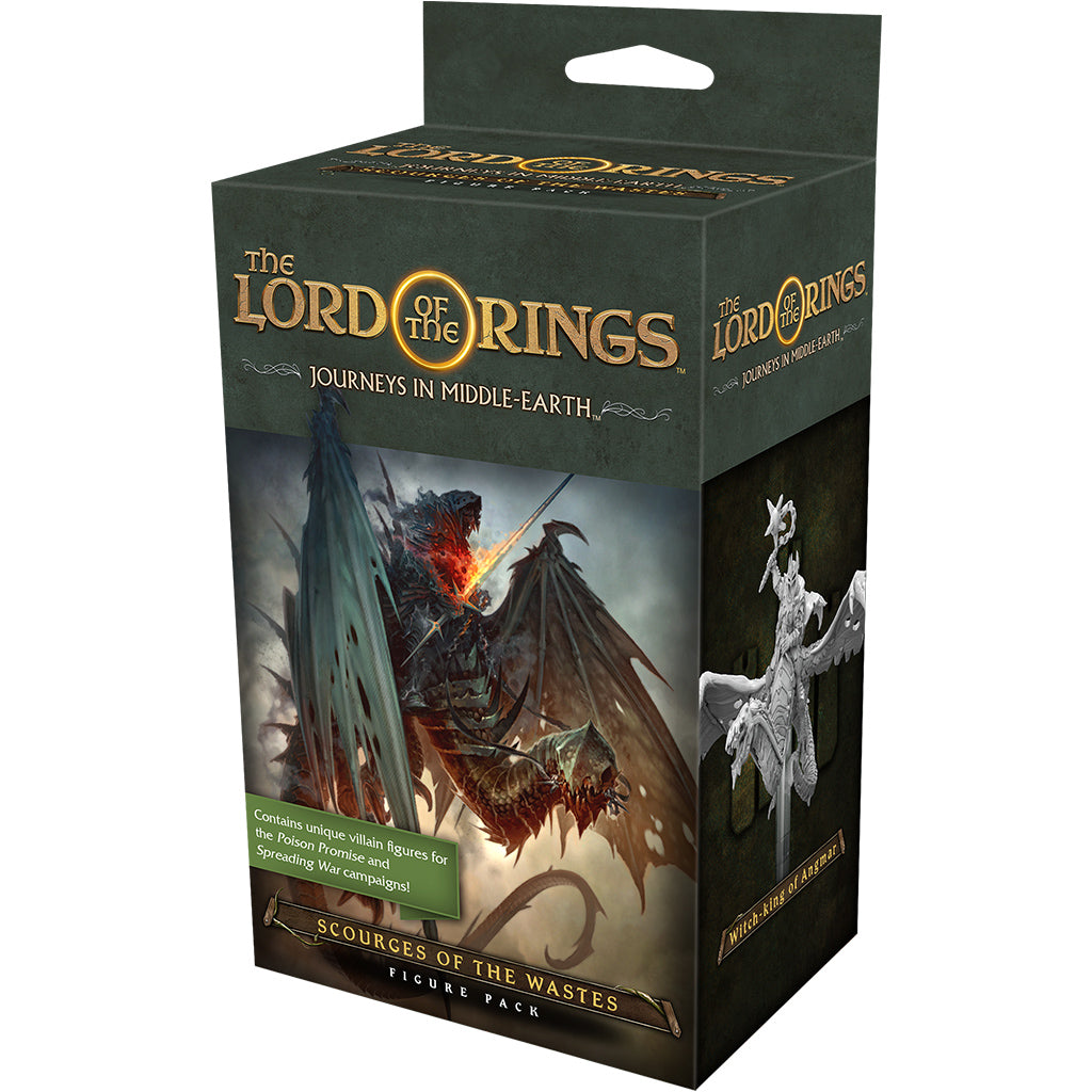 The Lord of the Rings Journeys in Middle-earth Scourges of the Waste Figure Pack - Bộ Mô Hình Mở Rộng Board Game - Fantasy Flight Games