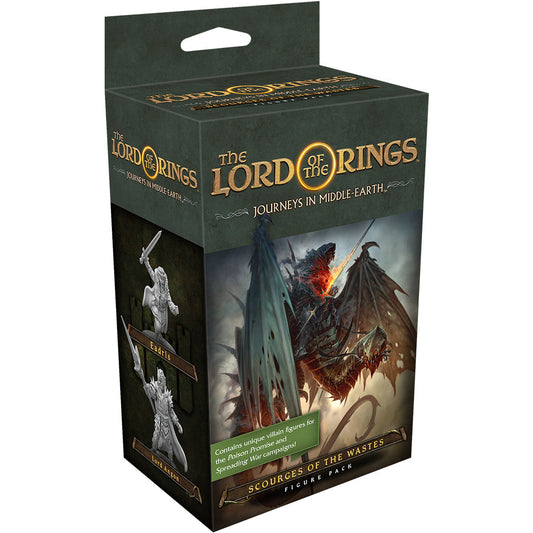 The Lord of the Rings Journeys in Middle-earth Scourges of the Waste Figure Pack - Bộ Mô Hình Mở Rộng Board Game - Fantasy Flight Games