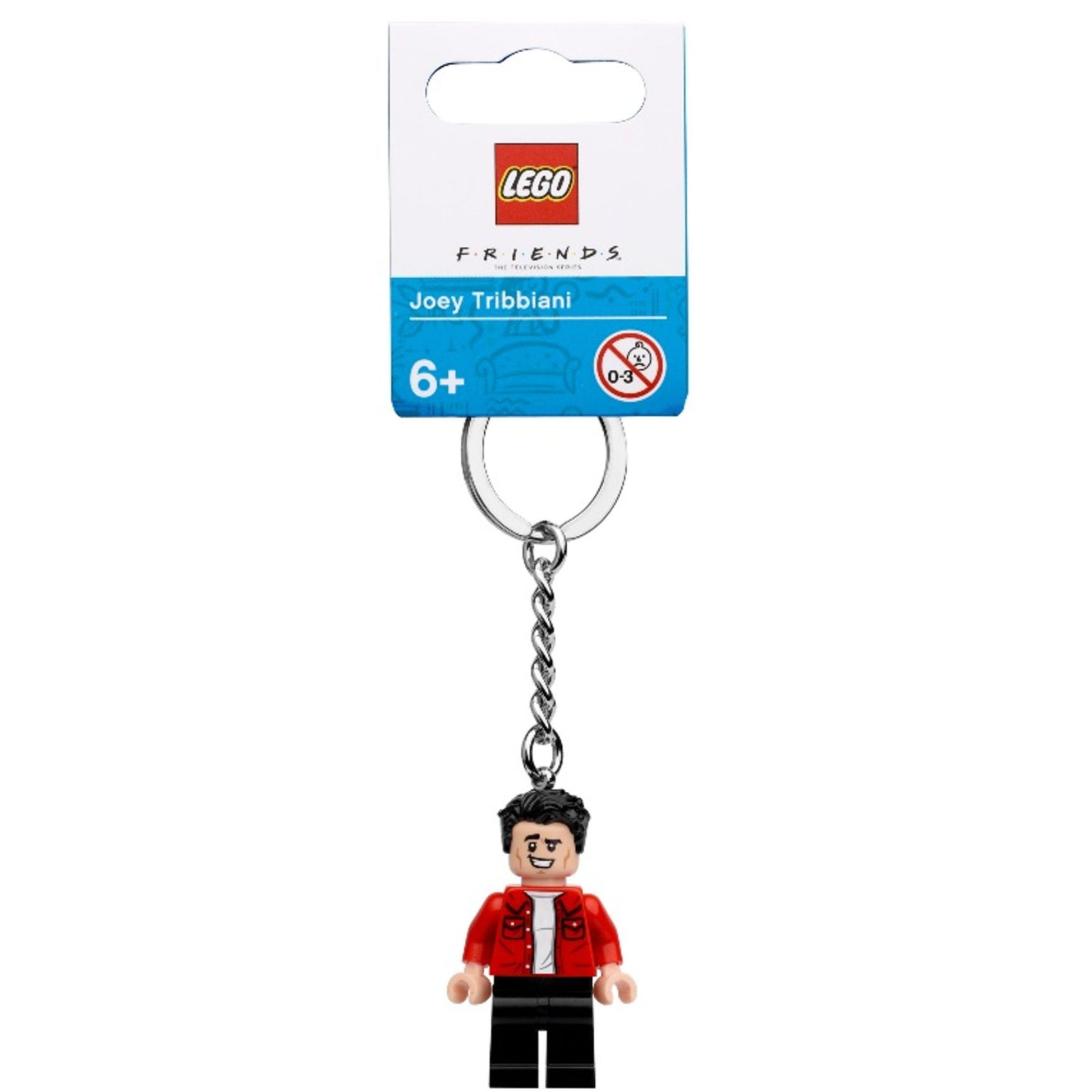 LEGO® Ideas Joey Keyring - Móc Khóa Joey Tribbiani Phim Friends (854119) - Hình ảnh sản phẩm