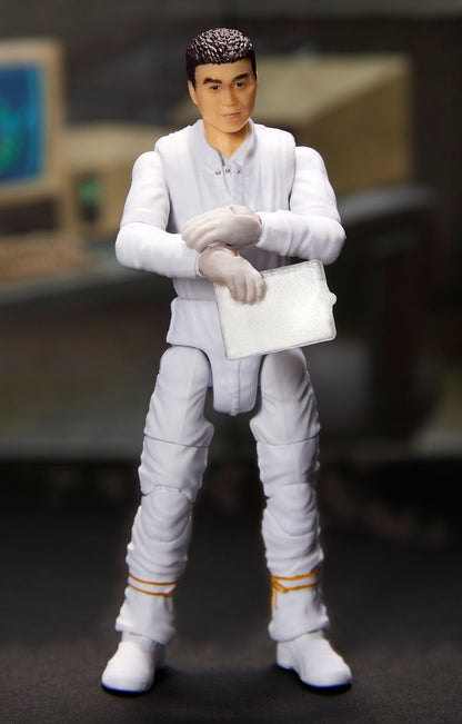 Jurassic World Hammond Collection Lab Tour Dr. Henry Wu - Mô Hình Nhân Vật Sưu Tầm Kỷ Niệm 30 Năm - Mattel Creations Exclusive
