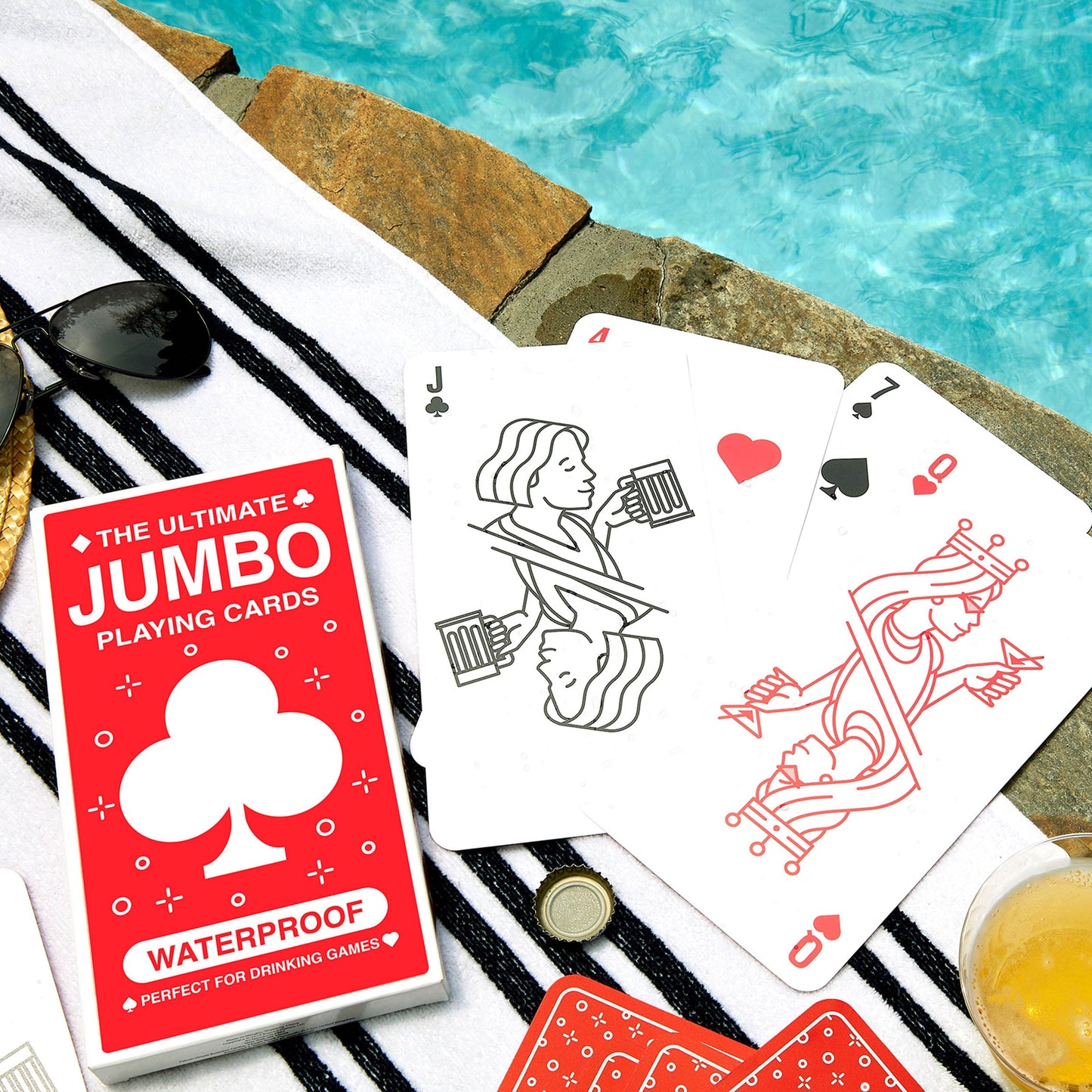 The Ultimate Jumbo Playing Cards - Bộ Bài Khổng Lồ Chống Nước - Relatable - Hình ảnh bổ sung 7