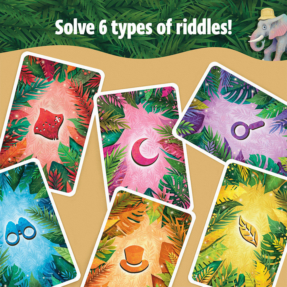 EXIT: The Game - Kids - Jungle of Riddles - Board Game Giải Đố Trẻ Em - Thames & Kosmos - Góc nhìn khác 3