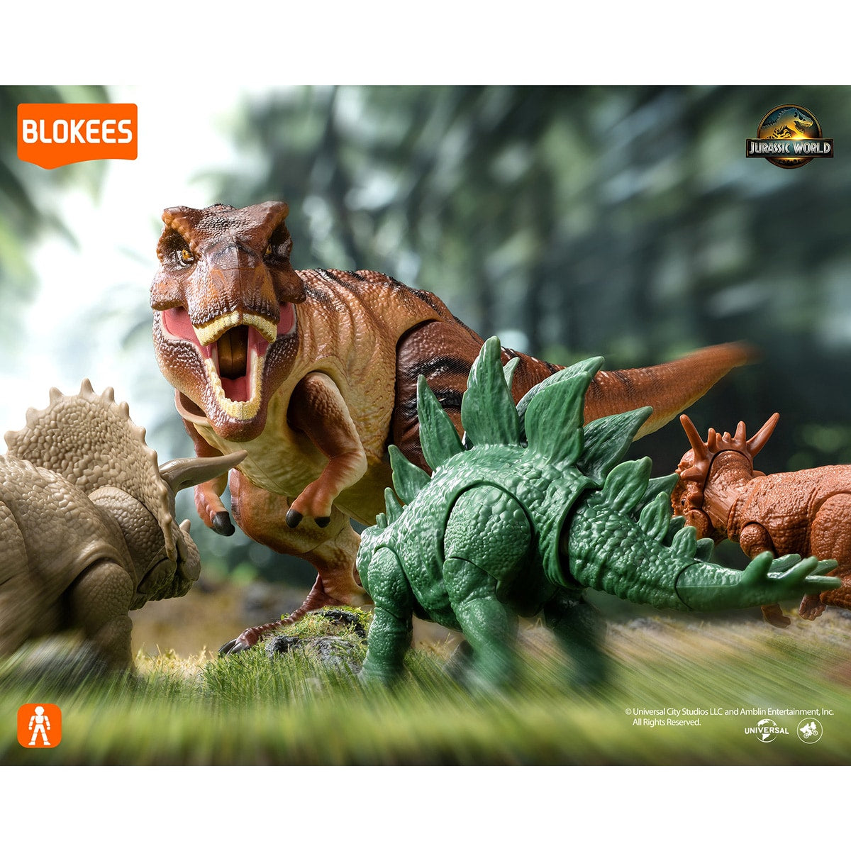 Đồ Chơi Mô Hình Jurasic World Bộ Sưu Tập Ngẫu Nhiên 01 BLOKEES 75641