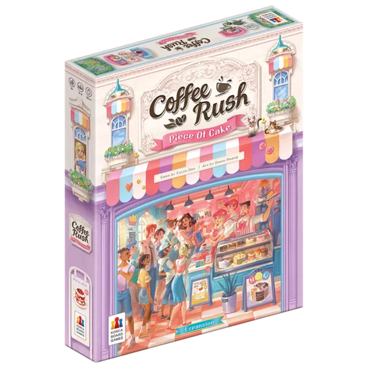 Coffee Rush: Piece of Cake Board Game Expansion - Bản mở rộng trò chơi bàn cờ - Asmodee