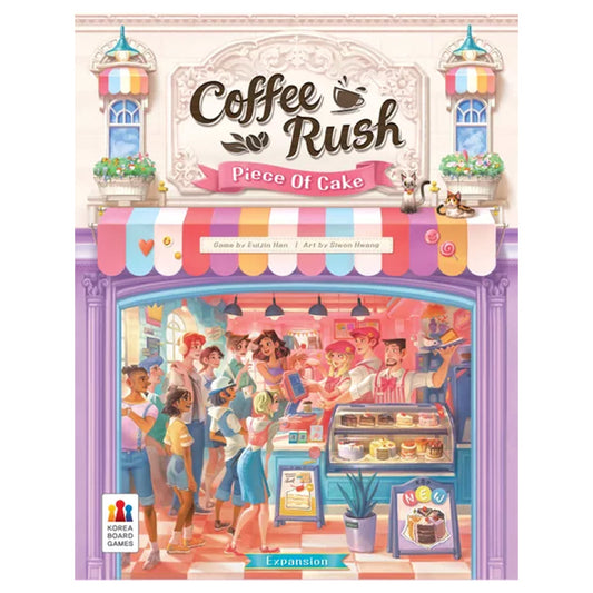 Coffee Rush: Piece of Cake Board Game Expansion - Bản mở rộng trò chơi bàn cờ - Asmodee