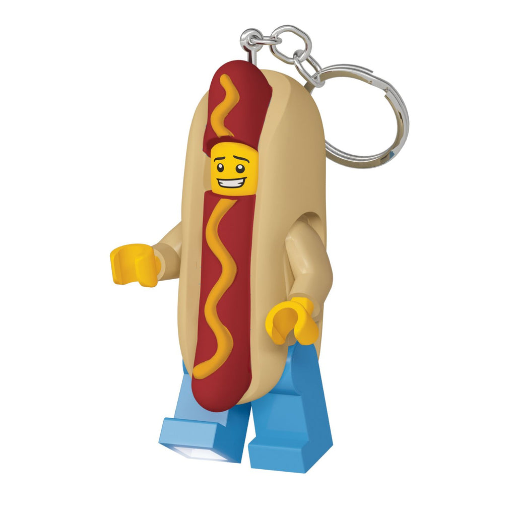 LEGO® Hot Dog Guy Key Light - Móc Khóa Đèn Pin Hình Người Xúc Xích - LEGO - Hình ảnh sản phẩm