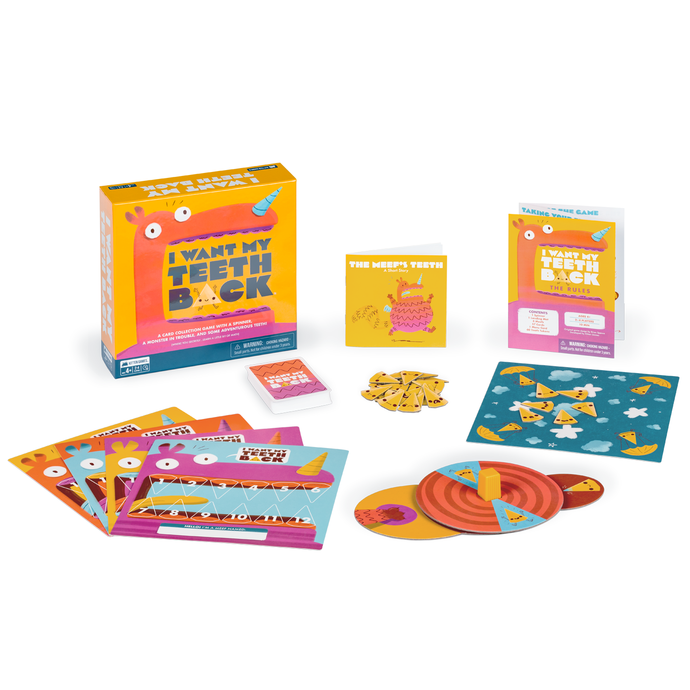 I Want My Teeth Back - Board game học toán cho trẻ em - Exploding Kittens