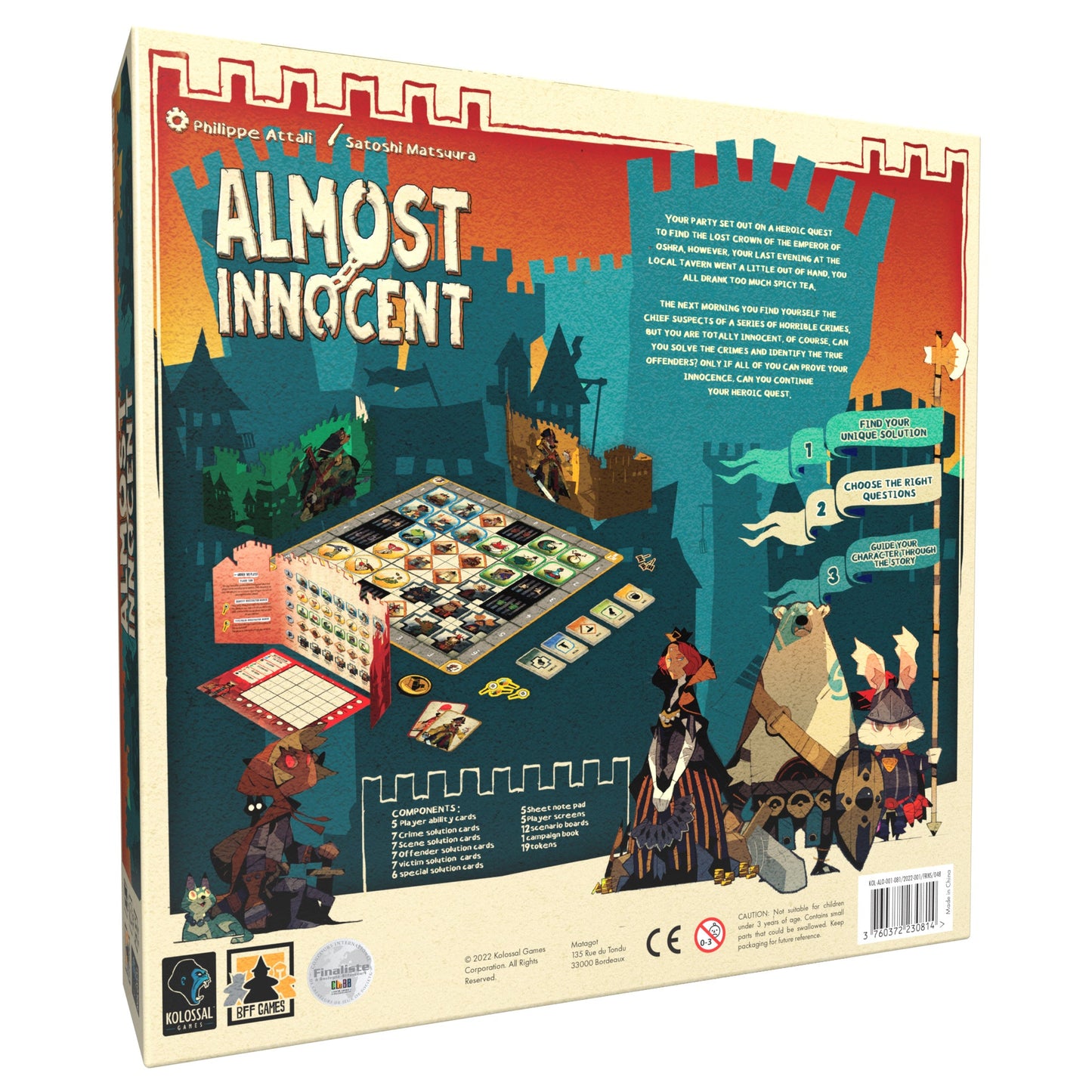 Almost Innocent - Board game suy luận hợp tác - Surfin' Meeple
