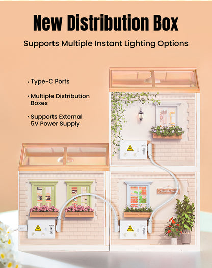 Rolife Super Creator Series - 3 in 1 L Shape - Mô hình nhà gỗ DIY tí hon - Rolife