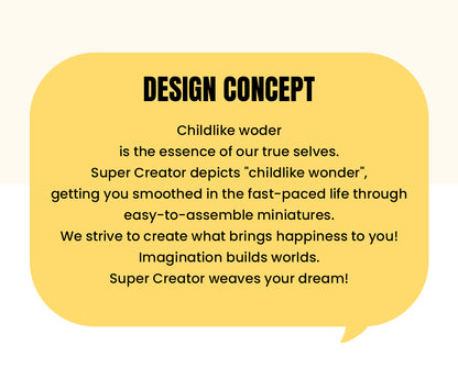 Rolife Super Creator Series - 3 in 1 I Shape - Mô hình nhà búp bê DIY - Rolife