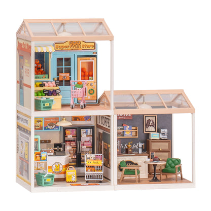 Rolife Super Creator - Super Store Series - Mô hình nhà gỗ tí hon DIY - Rolife