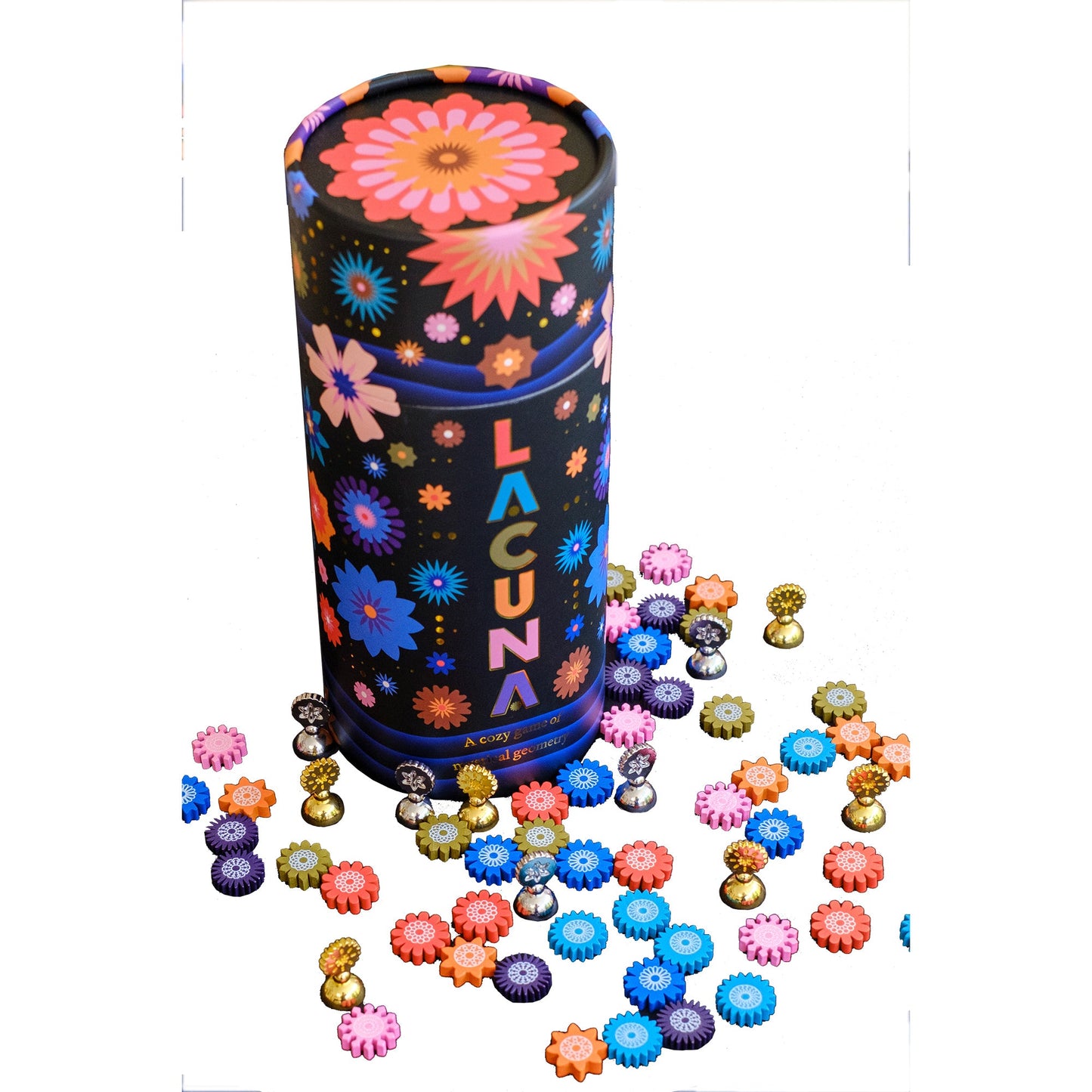 Lacuna Board Game - Trò Chơi Thu Thập Hoa 2 Người - CMYK