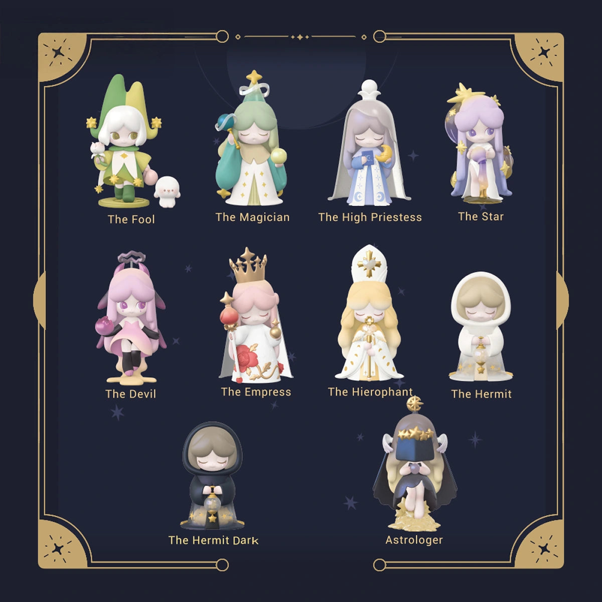 LAPLLY SONG OF THE TAROT - Mô Hình Blind Box Tarot Chính Hãng - 52TOYS