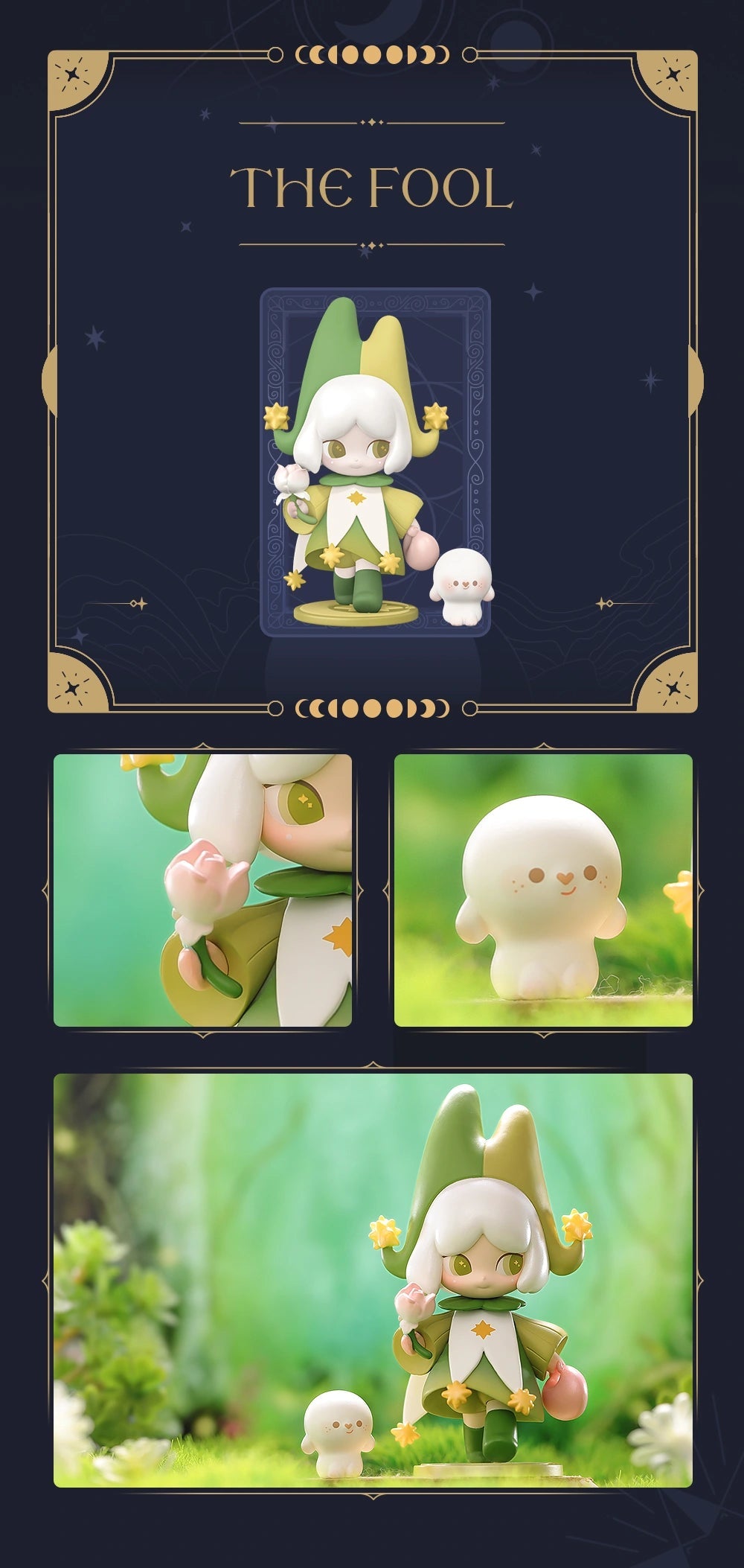 LAPLLY SONG OF THE TAROT - Mô Hình Blind Box Tarot Chính Hãng - 52TOYS