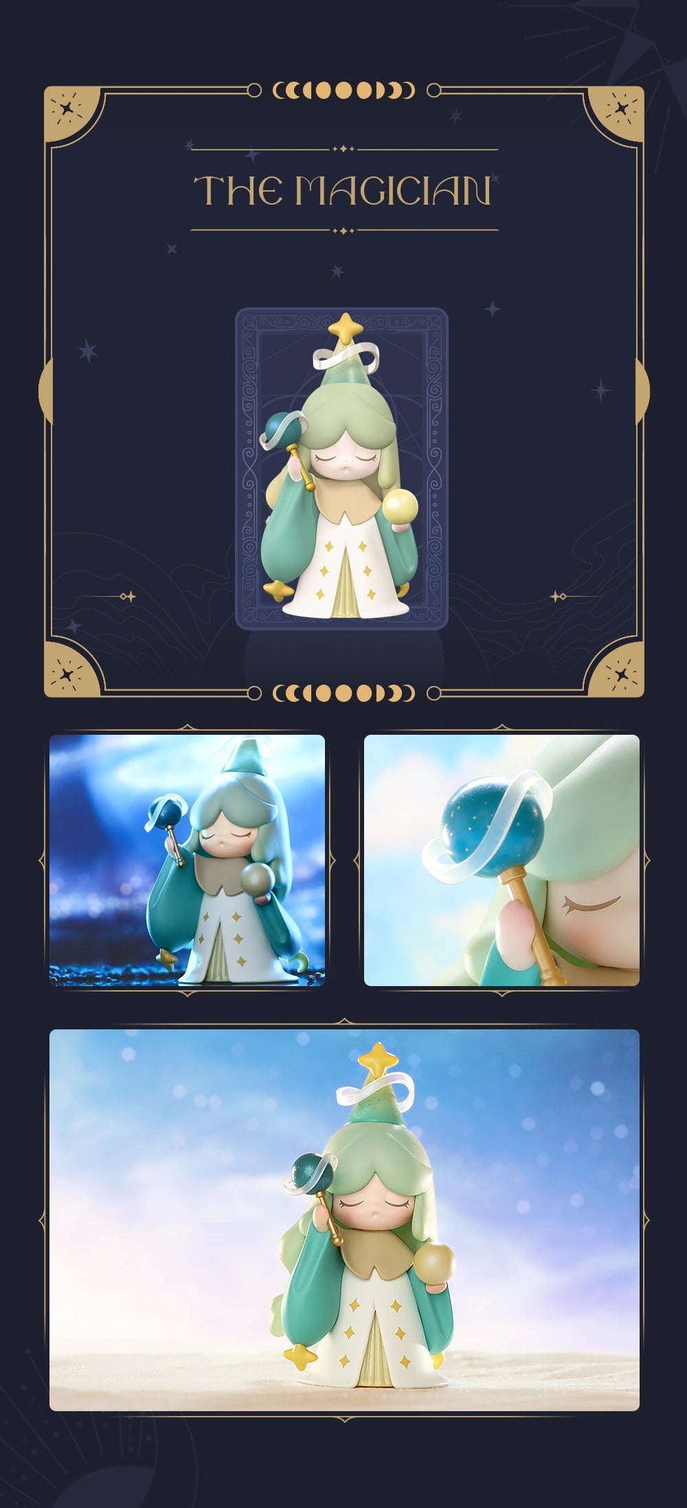 LAPLLY SONG OF THE TAROT - Mô Hình Blind Box Tarot Chính Hãng - 52TOYS