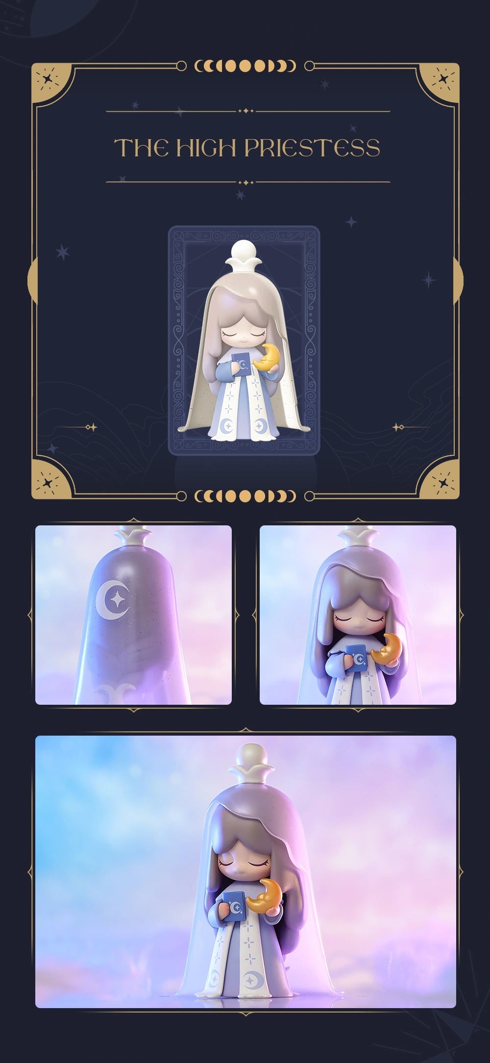 LAPLLY SONG OF THE TAROT - Mô Hình Blind Box Tarot Chính Hãng - 52TOYS