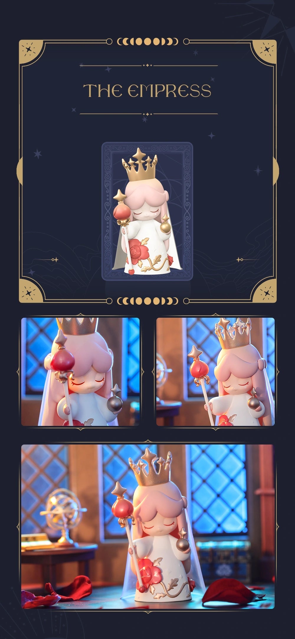 LAPLLY SONG OF THE TAROT - Mô Hình Blind Box Tarot Chính Hãng - 52TOYS