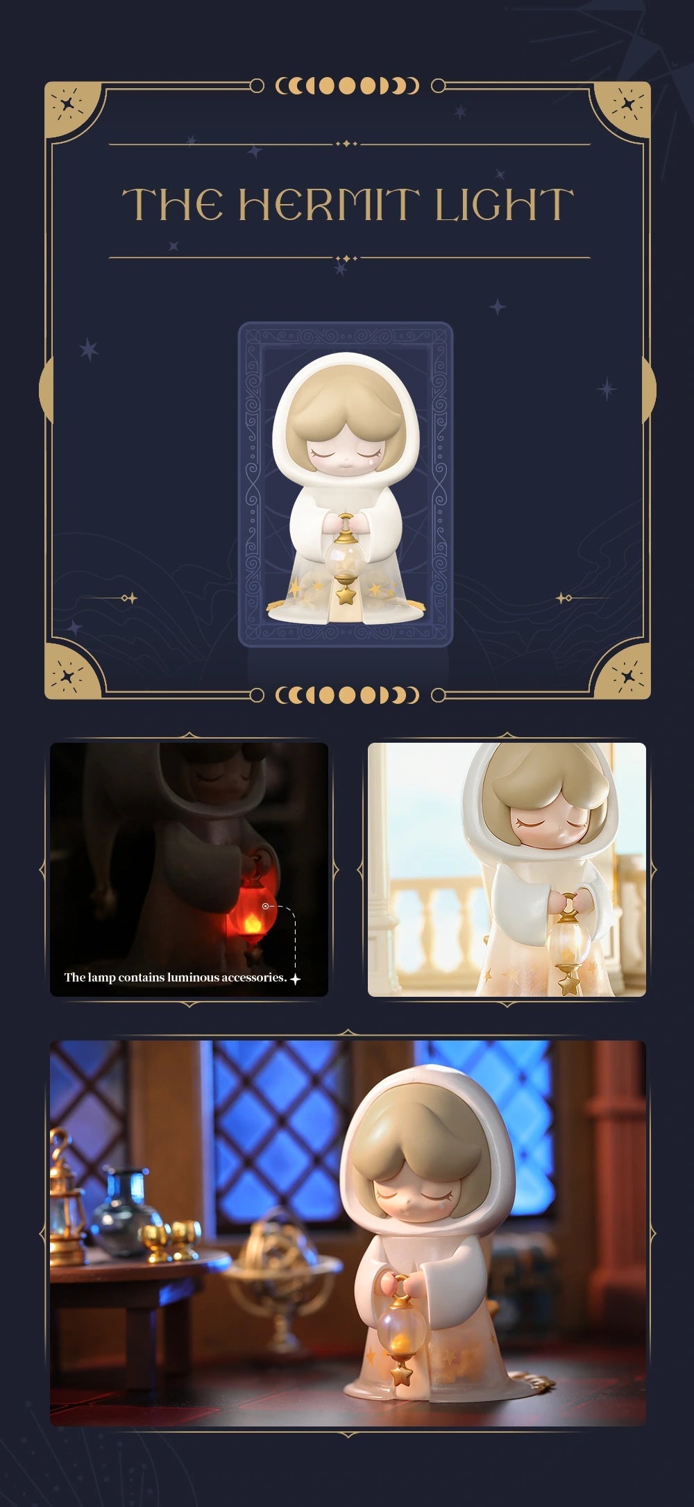 LAPLLY SONG OF THE TAROT - Mô Hình Blind Box Tarot Chính Hãng - 52TOYS