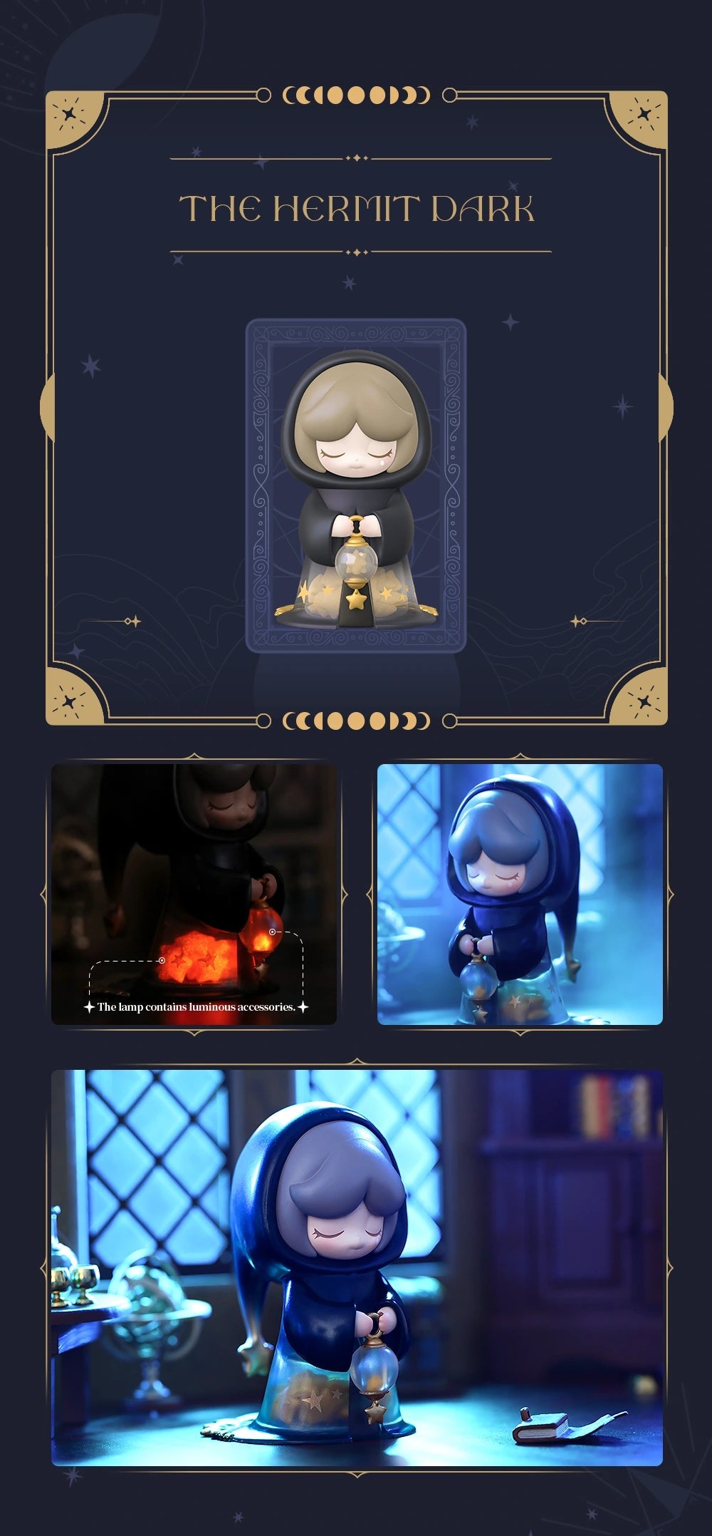 LAPLLY SONG OF THE TAROT - Mô Hình Blind Box Tarot Chính Hãng - 52TOYS