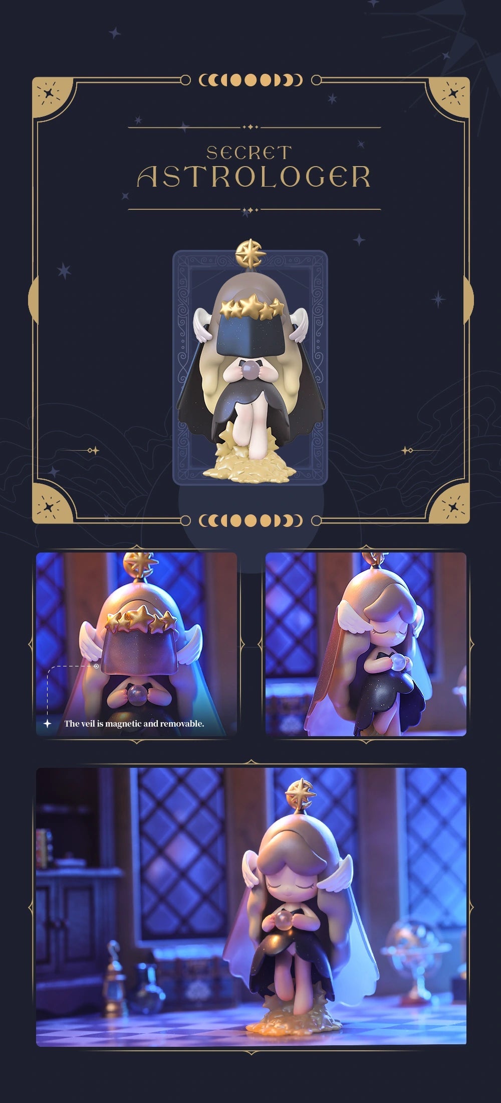 LAPLLY SONG OF THE TAROT - Mô Hình Blind Box Tarot Chính Hãng - 52TOYS