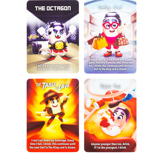 King's Cup Extreme Party Game - Board Game Tiệc Tùng Thẻ Bài Chống Nước - Lost Boy Entertainment