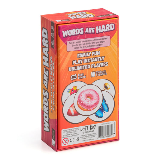 Words Are Hard Party Game - Trò Chơi Tiệc Tùng Vui Nhộn - Lost Boy Entertainment