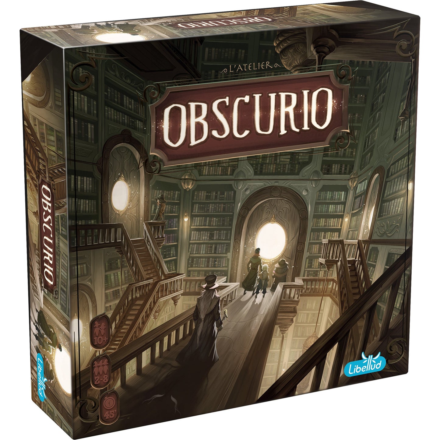 Obscurio Board Game - Trò Chơi Board Game Gia Đình & Kẻ Phản Bội - Libellud