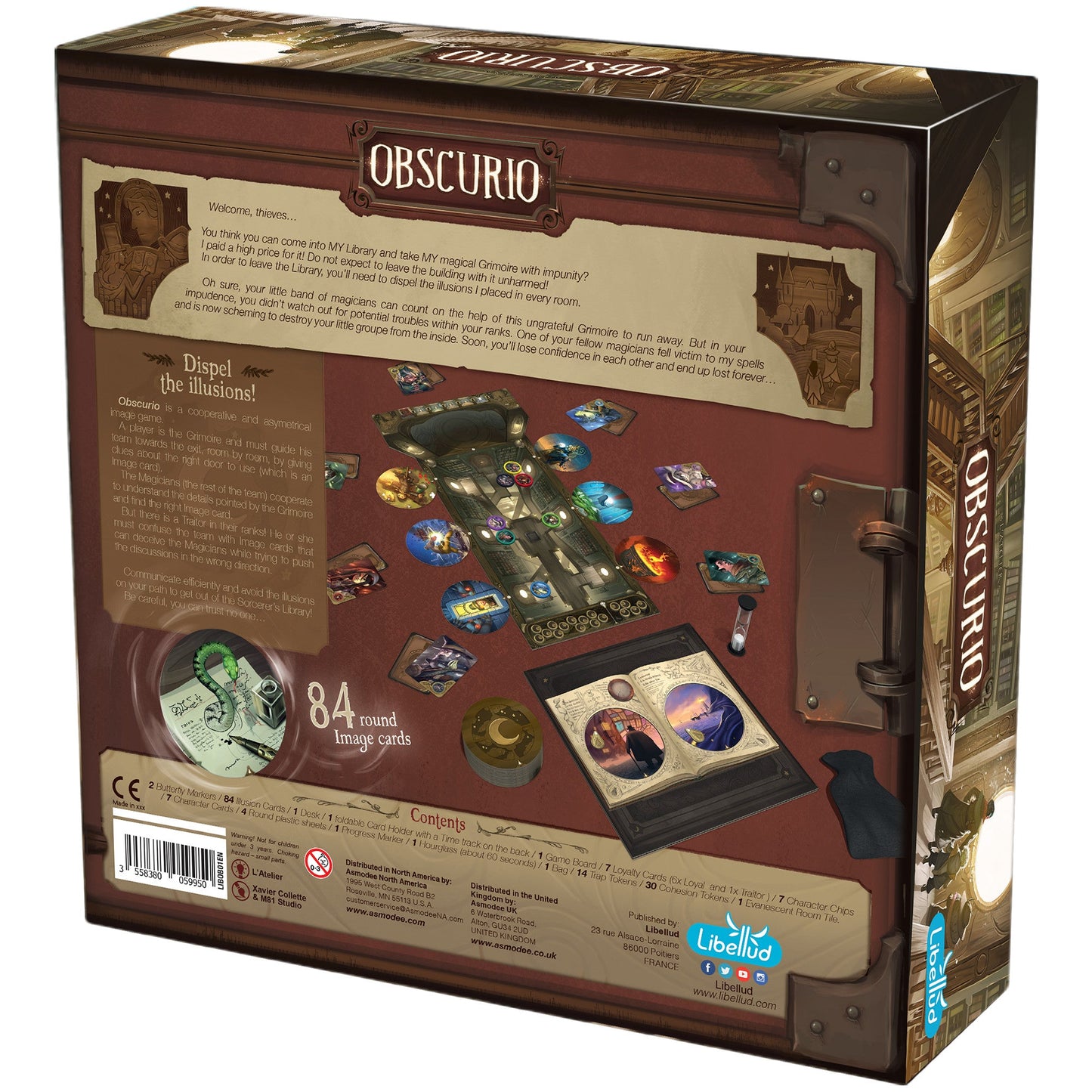 Obscurio Board Game - Trò Chơi Board Game Gia Đình & Kẻ Phản Bội - Libellud
