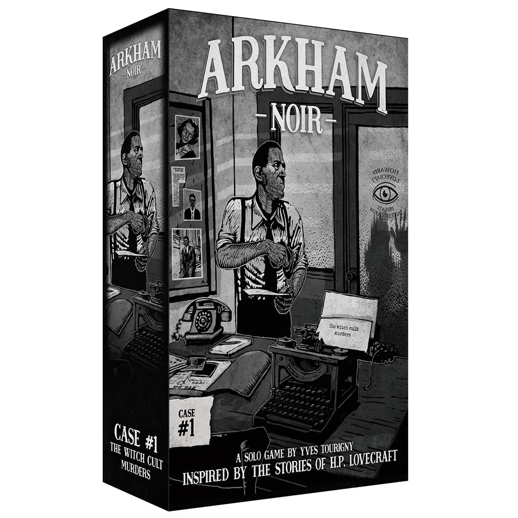 Arkham Noir Card Game - Trò chơi thẻ bài thám tử Solo - Ludonova