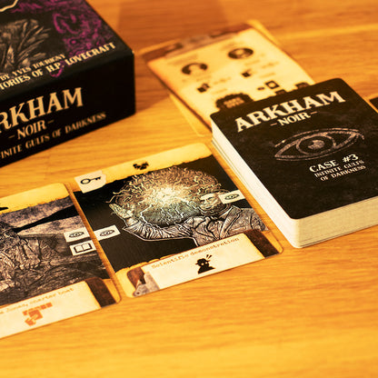Arkham Noir Card Game Case 3 Infinite Gulfs of Darkness - Trò chơi thẻ bài Solo - Ludonova