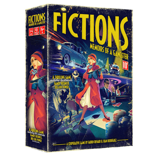Fictions - Memoirs of a Gangster - Trò chơi Board Game Hợp tác - Ludonova