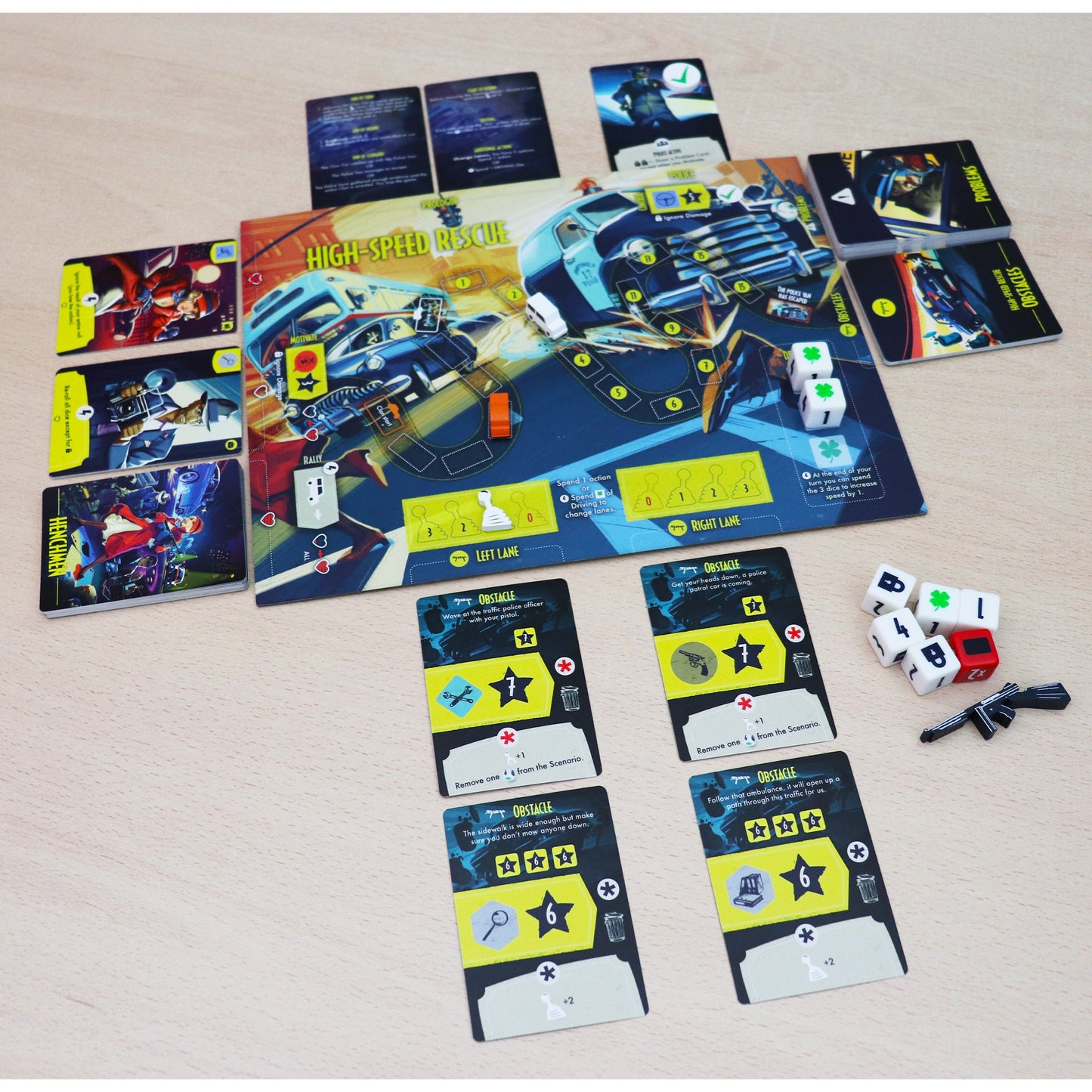 Fictions - Memoirs of a Gangster - Trò chơi Board Game Hợp tác - Ludonova