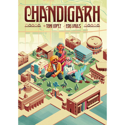 Chandigarh Board Game - Trò chơi bàn cờ quy hoạch đô thị - Ludonova