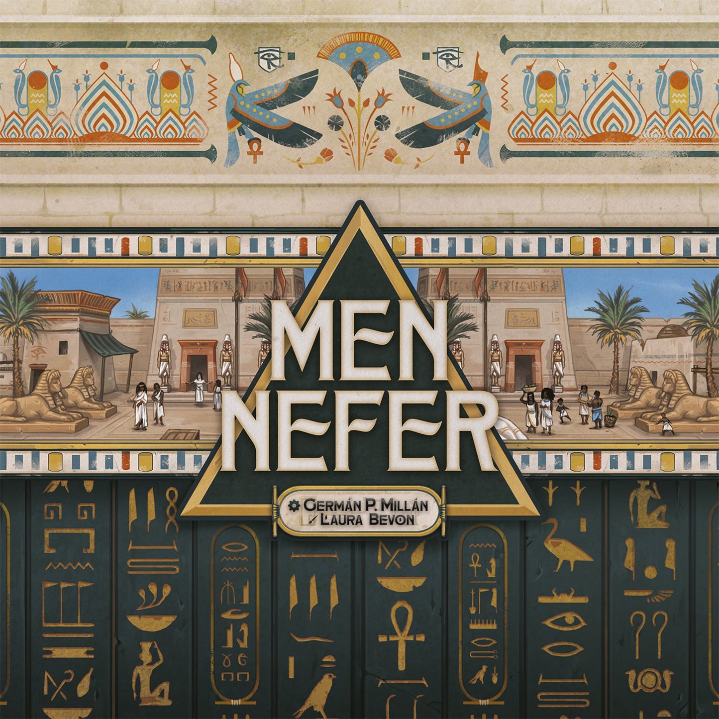 Men-Nefer Board Game - Trò Chơi Chiến Thuật Khám Phá Ai Cập Cổ Đại - Ludonova - Hình ảnh chi tiết 2