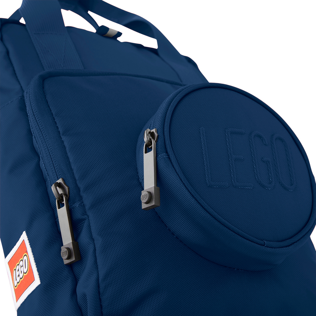 LEGO Signature Brick 1x1 Kids Backpack - Earth Blue - Balo Trẻ Em Hình Viên Gạch LEGO - Hình ảnh chi tiết 2