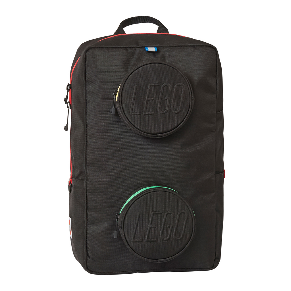 LEGO Signature Brick 1x2 Backpack - Black - Ba lô LEGO Viên Gạch 1x2 Màu Đen - LEGO - Hình ảnh sản phẩm