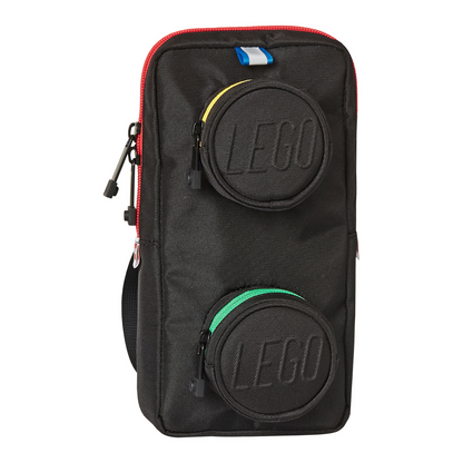 LEGO® Signature Brick 1x2 Sling Bag - Black - Túi Đeo Chéo Hình Viên Gạch LEGO - Hình ảnh bổ sung 4