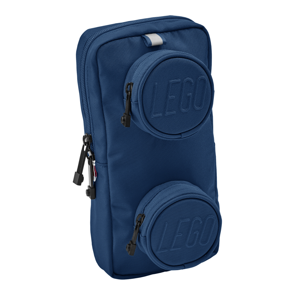 LEGO Signature Brick 1x2 Sling Bag - Earth Blue - Túi Đeo Chéo Phụ Kiện LEGO - Hình ảnh sản phẩm