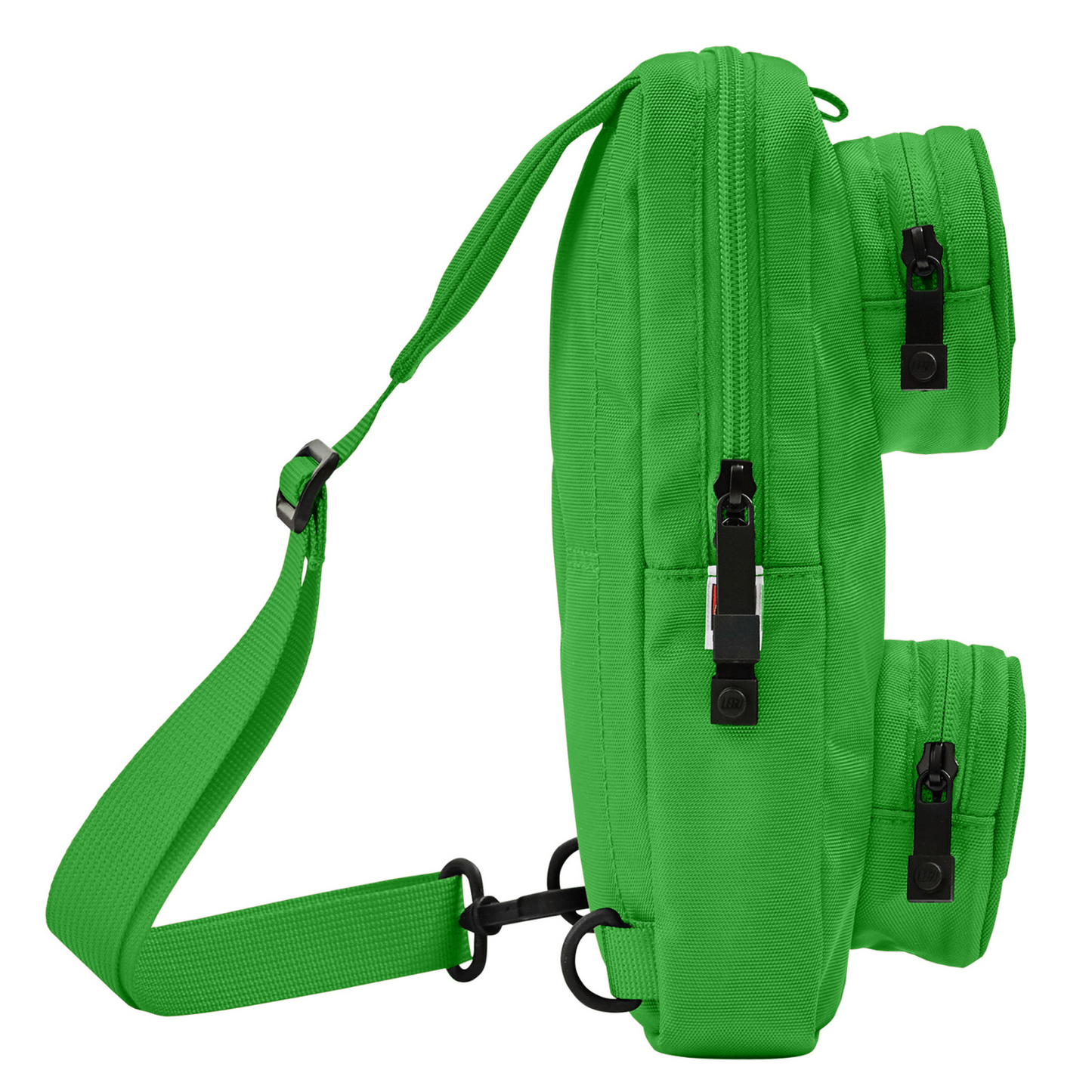 LEGO Signature Brick 1x2 Sling Bag - Green - Túi Đeo Chéo Cao Cấp LEGO - Hình ảnh bổ sung 6