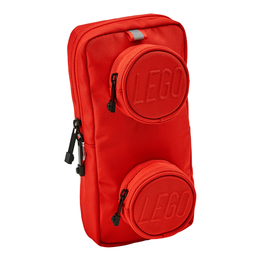 LEGO Signature Brick 1x2 Sling Bag - Red | Túi đeo chéo LEGO chính hãng - Hình ảnh sản phẩm