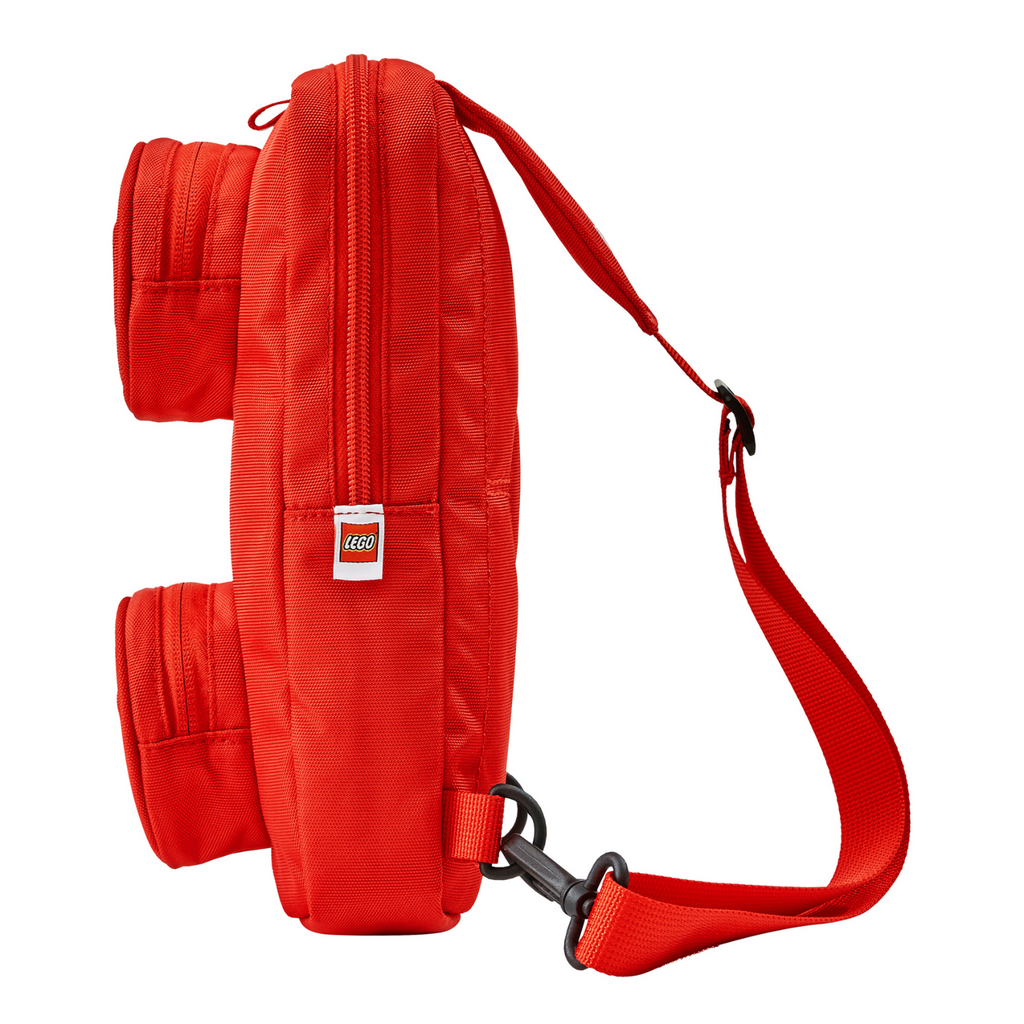 LEGO Signature Brick 1x2 Sling Bag - Red | Túi đeo chéo LEGO chính hãng - Hình ảnh bổ sung 4