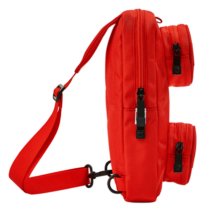 LEGO Signature Brick 1x2 Sling Bag - Red | Túi đeo chéo LEGO chính hãng - Hình ảnh chi tiết 2