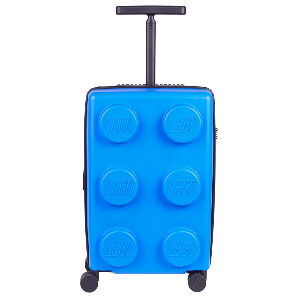 LEGO Signature Brick 2x3 Trolley Expandable Luggage - Blue - Vali Kéo Hình Viên Gạch LEGO (Mở Rộng) - LEGO - Hình ảnh chi tiết 2
