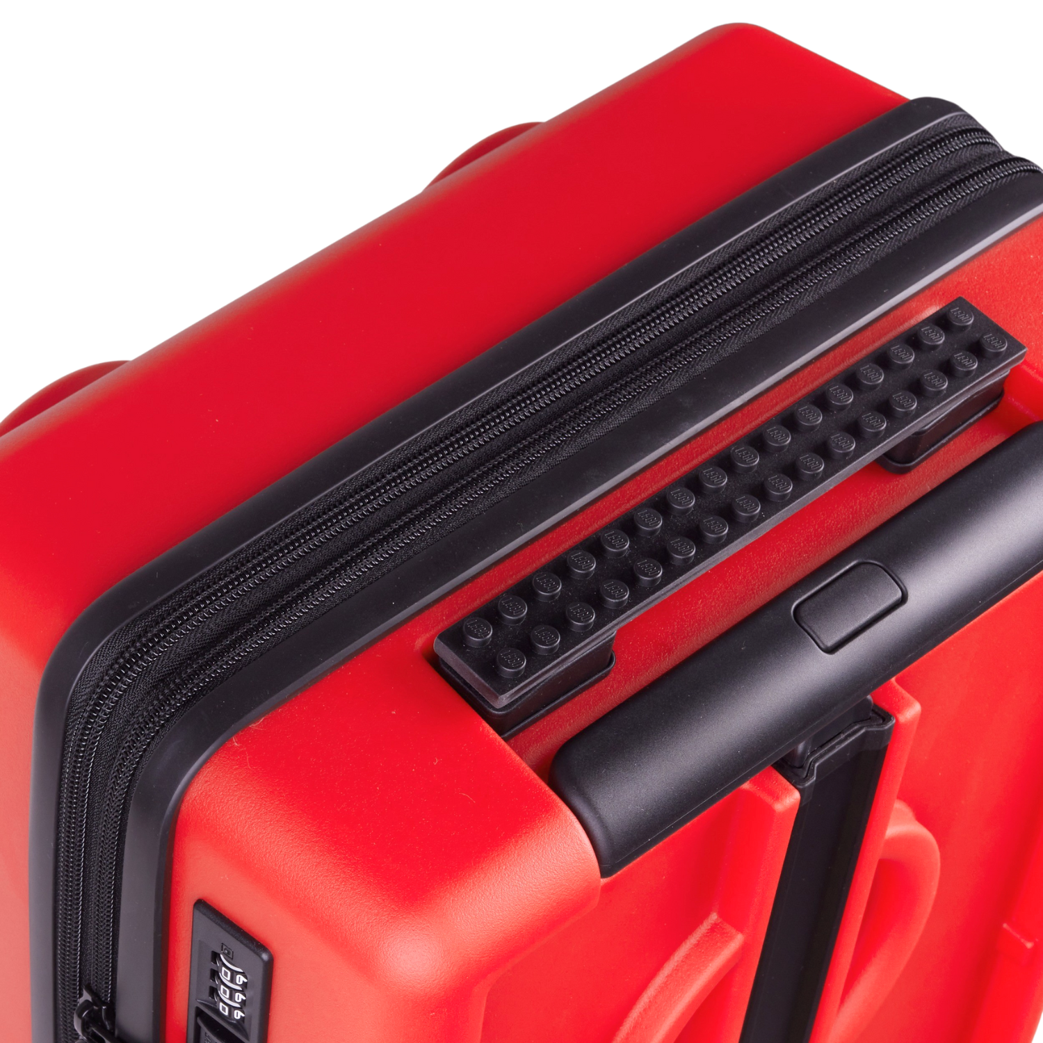 LEGO Signature Brick 2x3 Trolley Expandable Luggage - Red - Vali Kéo Du Lịch Mở Rộng Cao Cấp LEGO - Hình ảnh bổ sung 5