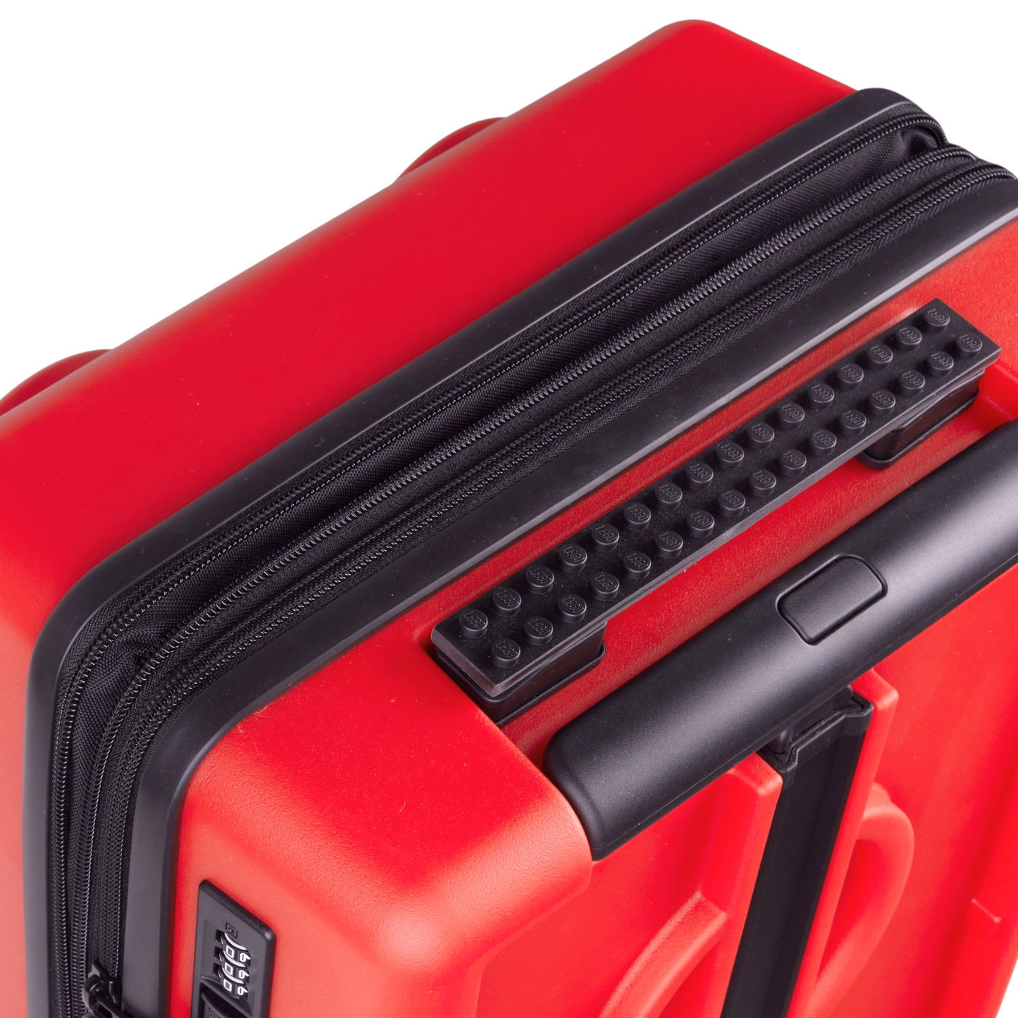 LEGO Signature Brick 2x3 Trolley Expandable Luggage - Red - Vali Kéo Du Lịch Mở Rộng Cao Cấp LEGO - Hình ảnh bổ sung 6