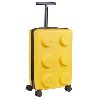 LEGO Signature Brick 2x3 Trolley Expandable Luggage - Yellow - Vali Kéo Mở Rộng LEGO - Hình ảnh sản phẩm